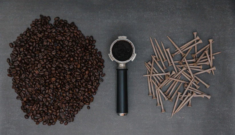 GreenUp golf tee, kaffe tee